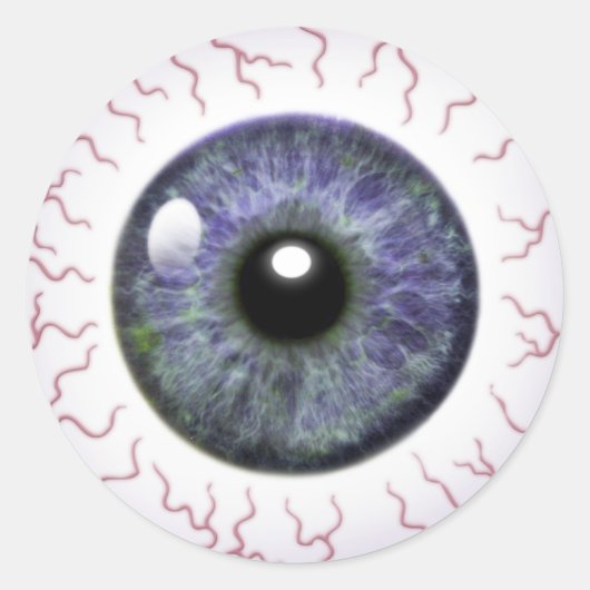 大きな目 ラウンドシール (正面)