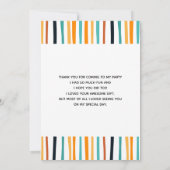 大きな眼球でかわいい&不気味なハロウィーンカップケーキ サンキューカード (裏面)