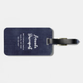 大きな眼球でかわいい&不気味なハロウィーンカップケーキ ラゲッジタグ (裏面横)