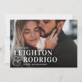 大きな瞬間 | フルフォト結婚ズ セーブザデート (正面)