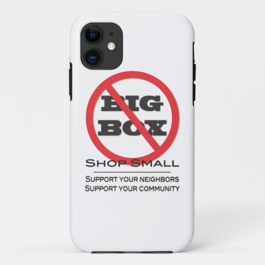 大きな箱の店はない! Case-Mate iPhoneケース (裏面)