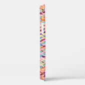 大きな糸を織る布地のテクスチャ Case-Mate iPhoneケース (裏面 / 右)