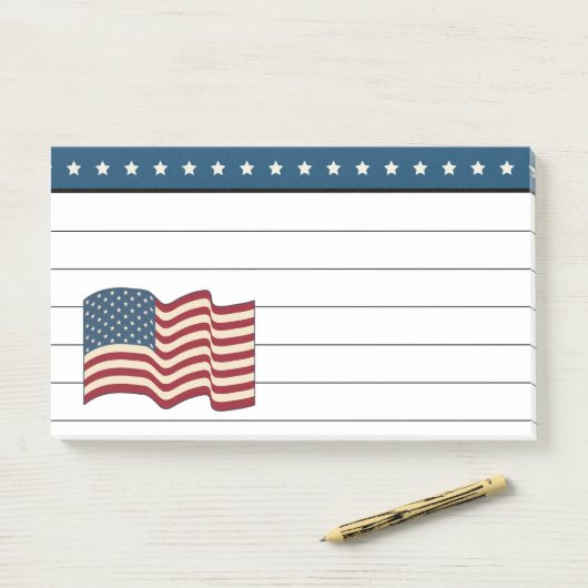 大きな統一された州フラグItノートの投稿 ポストイット (デスク)