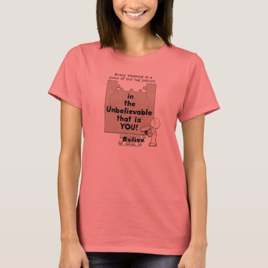 大きな絵の一部 Tシャツ (正面)