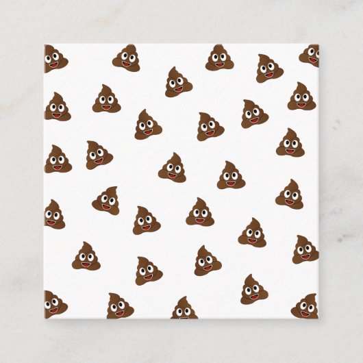 大きな絵文字の山笑いウンチ エンクロージャーカード (正面)