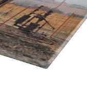 大きな緑のカボチャジャックが油場 カッティングボード (角)