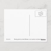 大きな緩和曲線1 ポストカード (裏面)