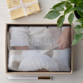 大きな縦型フォト(文字付ミニマル) 薄葉紙 (ギフト)