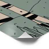 大きな美しいクマの抱擁 ポスター (コーナー)