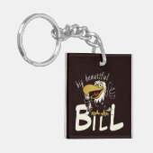 大きな美しい法案 キーホルダー (正面左)