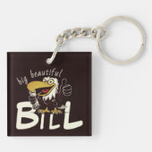 大きな美しい法案 キーホルダー (裏面)