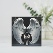 大きな翼を持つ天使 招待状 (スタンド正面)