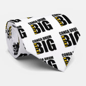 大きな考えコンガドラム音楽デザイン ネクタイ (ロール)