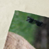 大きな耳を持つ可愛いジンジャーバニー ビーチタオル (インサイチュ)