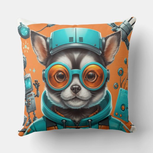 大きな耳 クッション (裏面)