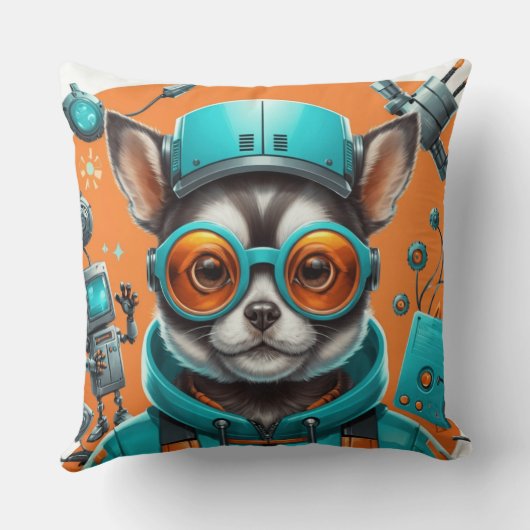 大きな耳 クッション (裏面)