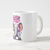 大きな耳、大きな態度 ジャンボコーヒーマグカップ (正面右)