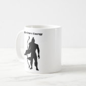 大きな肉食動物のエネルギー コーヒーマグカップ (正面左)