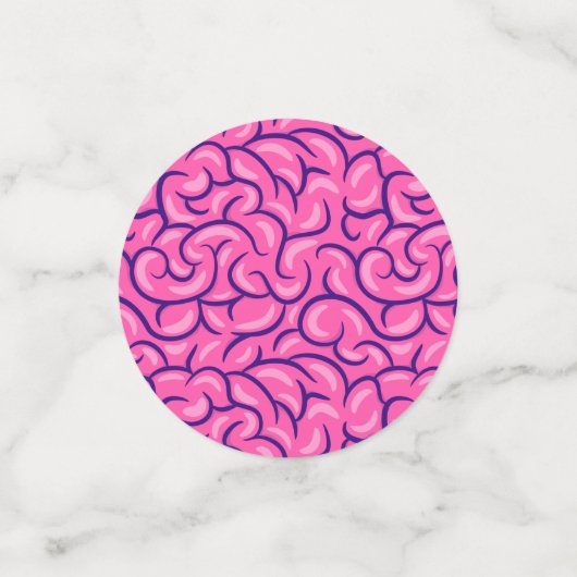 大きな脳 コンフェッティ (スモール正面)