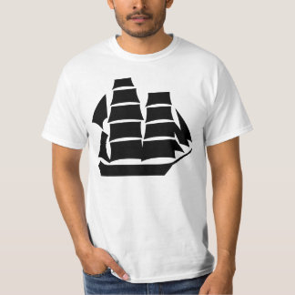 大きな船 Tシャツ