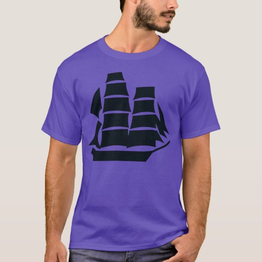 大きな船 Tシャツ (正面)