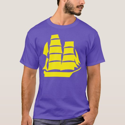 大きな船 Tシャツ (正面)