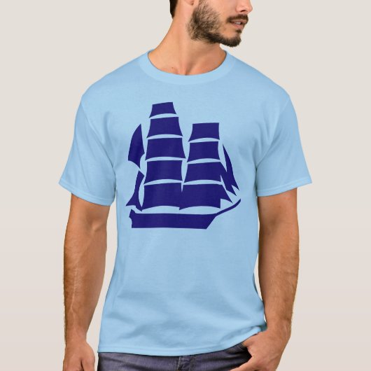 大きな船 Tシャツ (正面)