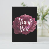 大きな花ありがとうグリーティングカード カード (スタンド正面)