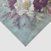 大きな花の背景（青） 薄葉紙 (詳細)