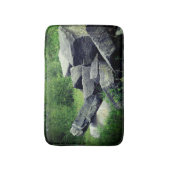 大きな花崗岩の岩の自然 バスマット (正面縦)