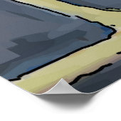 大きな花瓶 ポスター (角)