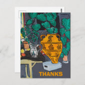 大きな花瓶 ポストカード (正面/裏面)