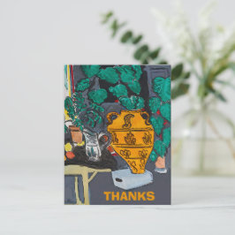 大きな花瓶 ポストカード