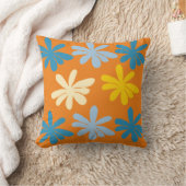 大きな花 クッション (ブランケット)
