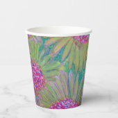 大きな花 紙コップ (正面)