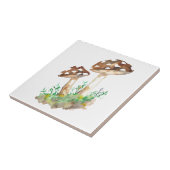 大きな茶色のキノコ タイル (側面)