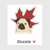 大きな葉を持つパグ シール (シート)