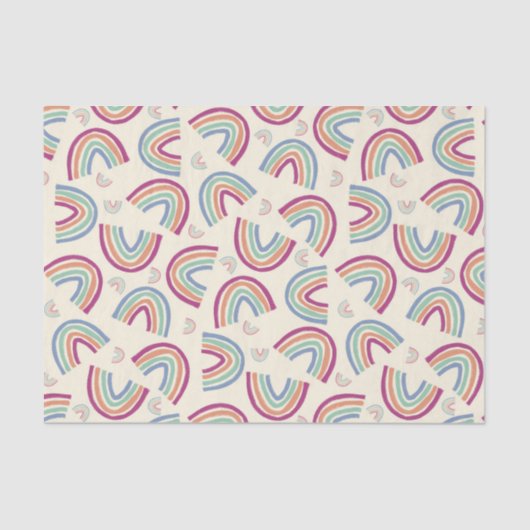 大きな虹紙吹雪 薄葉紙 (正面)