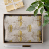 大きな蛾と花 薄葉紙 (ギフト)