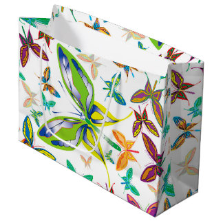 大きな蝶の夢 ラージペーパーバッグ