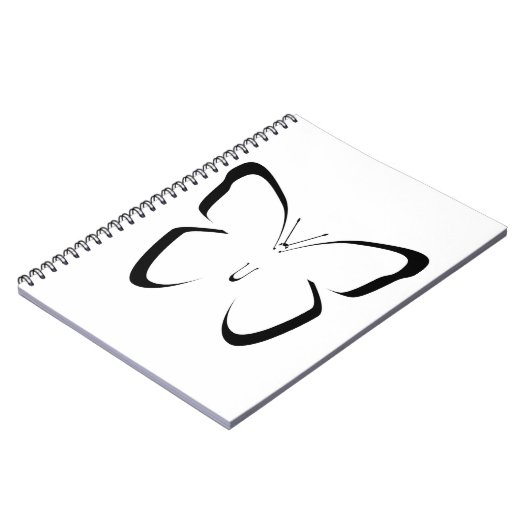 大きな蝶 ノートブック (左側)