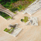 大きな角の羊モンタナ。 ジグソーパズル (側面)