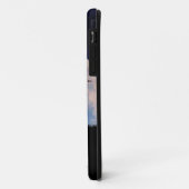 大きな角を持つ雄鹿と満月 Case-Mate iPhoneケース (裏面/左)