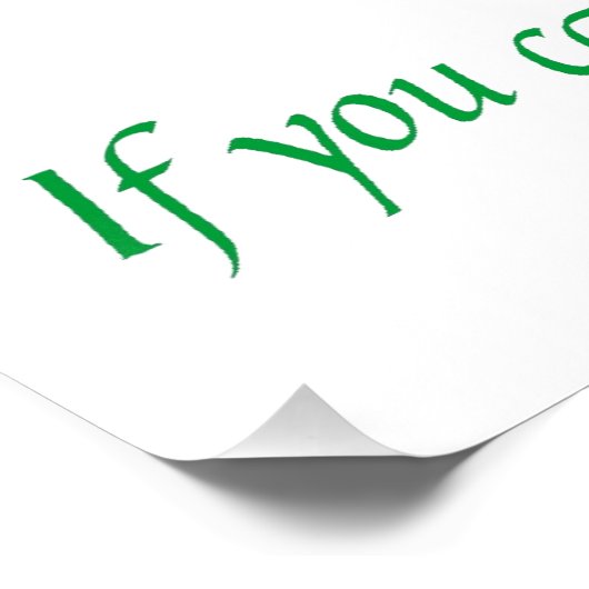 大きな言葉をやる気を起こさせる夢見る ポスター (コーナー)