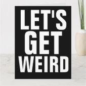 大きな誕生日カードの奥風変わりさん旦那さん カード (正面)