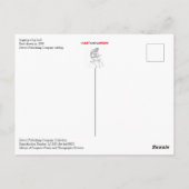 大きな負荷のログ ポストカード (裏面)