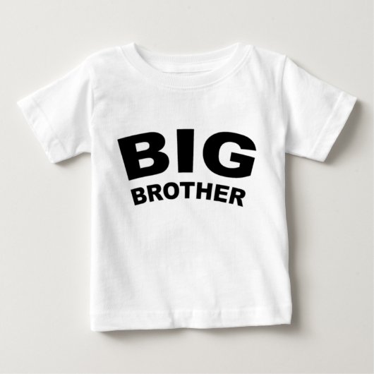 大きな責任兄貴に昇格 ベビーTシャツ (正面)