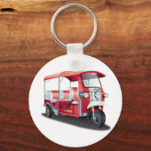 大きな赤いタック! キーホルダー (正面)