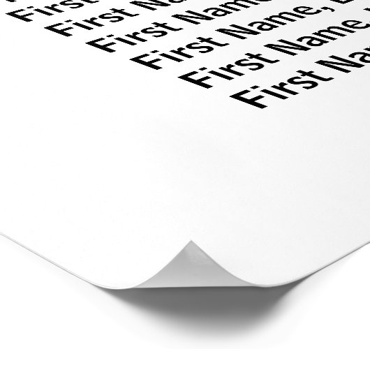 大きな赤いフローラの紋章12表の座席表 ポスター (角)