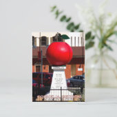 大きな赤いリンゴ – コルネリア，ジョージア ポストカード (スタンド正面)